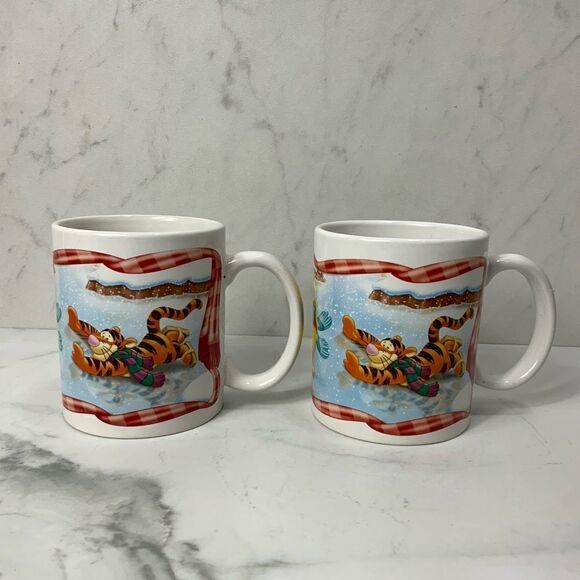 Set of 2 Houston Harvest Disney Winnie the Pooh coffee mugs - Picture 3 of 5